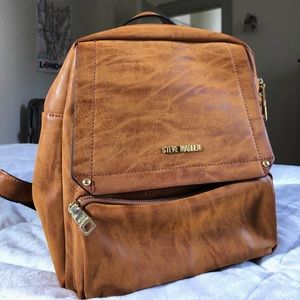 Steve Madden Leather Backpack